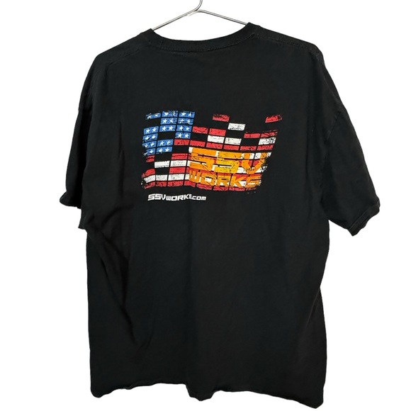 SSV Works Polaris RZR Off Road Racing 4X4 Black Men’s 2XL T-Shirt - Picture 2 of 5